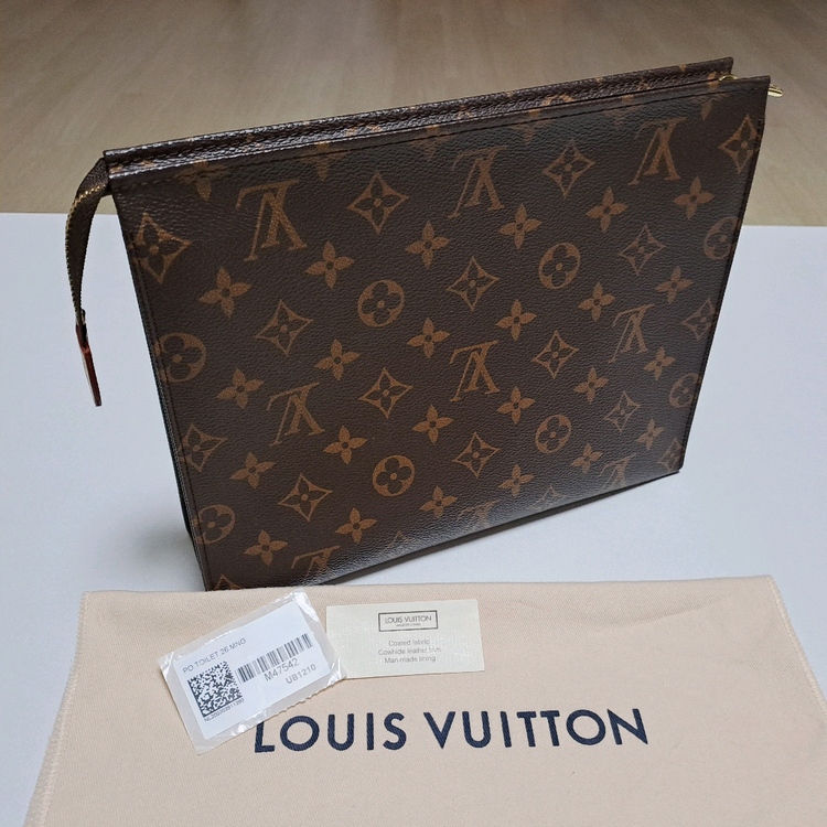 [100%/정품] 루이비통 모노그램 토일렛26 클러치백, 루이비통파우치,루이비통클러치,루이비통토일렛--6
