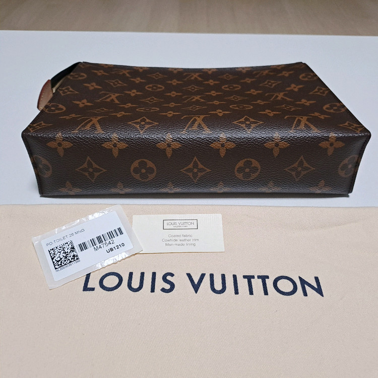 [100%/정품] 루이비통 모노그램 토일렛26 클러치백, 루이비통파우치,루이비통클러치,루이비통토일렛--7