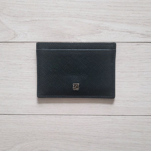 루이까또즈 사피아노 가죽 카드 지갑. 블랙