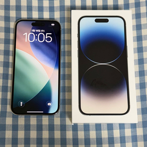 아이폰14프로 화이트 1테라 이미지