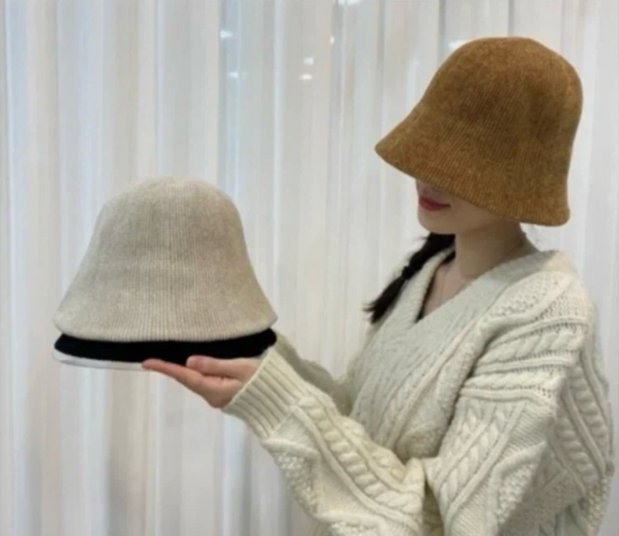 [새상품]울니트 버킷햇2종 벙거지모자 빅사이즈--2