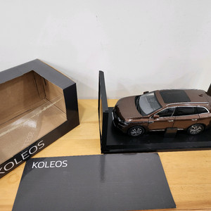 1/18 르노 qm5 콜레오스 다이캐스트 국산차 모형