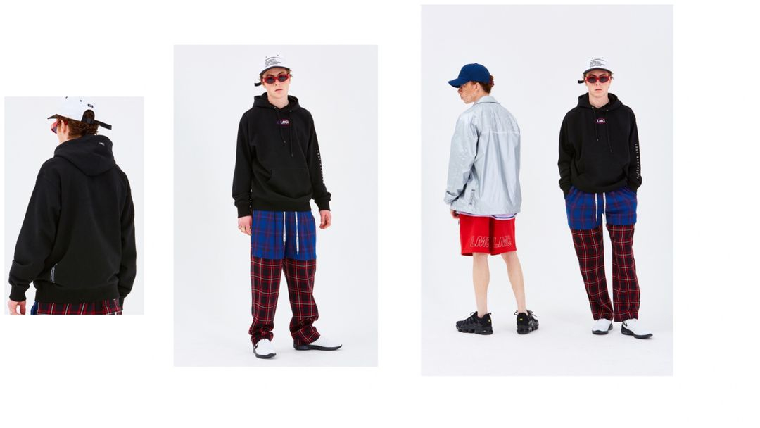 [새상품] LMC GLOW EMB HOODIE black / 엘엠씨 후드티 검정색 검은색 블랙 로고 자수 빈티지 이미지