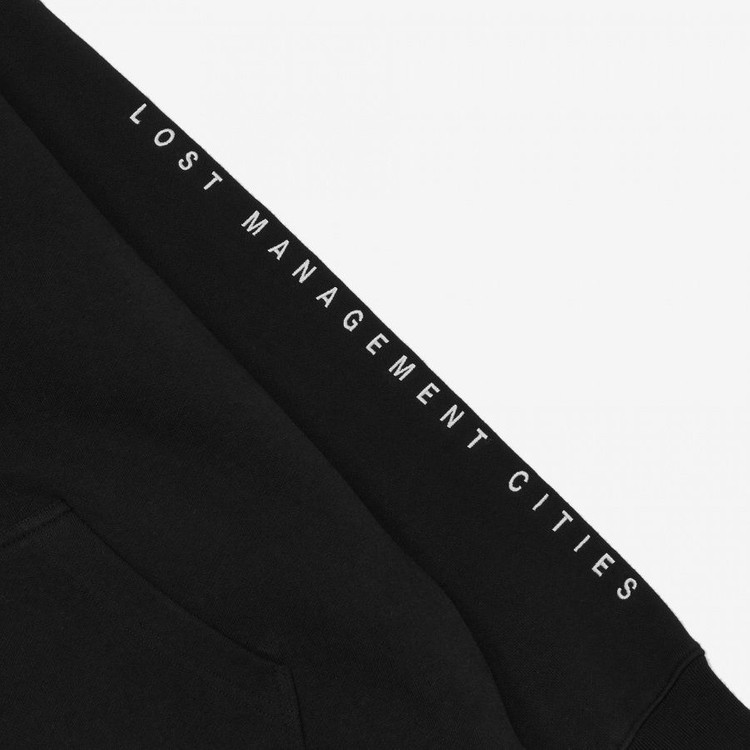 [새상품] LMC GLOW EMB HOODIE black / 엘엠씨 후드티 검정색 검은색 블랙 로고 자수 빈티지 이미지