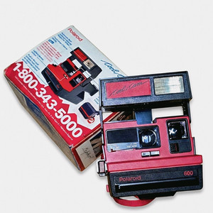 [풀박스/미국판] 폴라로이드 600 쿨캠 레드
