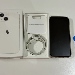 아이폰 13미니 화이트 128GB (케이스, 정품이어폰 드림)