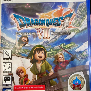 PS5 플스5 드래곤 퀘스트7 리이매진드 코드 미사용 판매