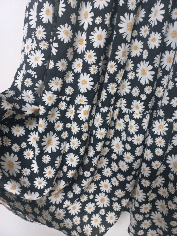 플라워 데이지 롱스커트(프리사이즈)--7