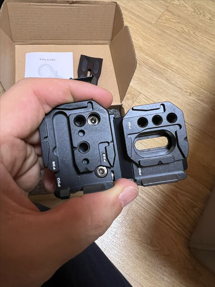 FALCAM F22 F38 F50 수평-버티컬 퀵 릴리스 하프 케이지83mm C00B3604--6