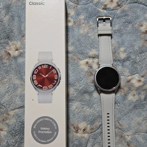 갤럭시 워치6 클래식 실버 43mm LTE