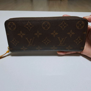 [100%/정품] 루이비통 모노그램 클레망스 장지갑 노랑, 루이비통지갑,루이비통장지갑,지퍼지갑