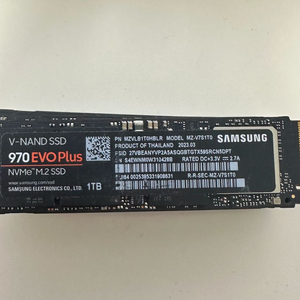 삼성 970evo plus M.2 NVMe SSD 1TB 11개