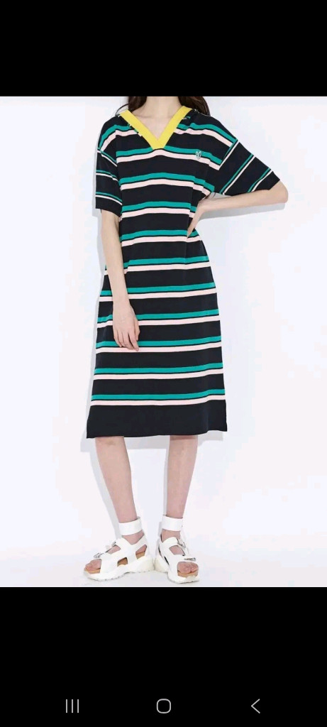 럭키슈에뜨 후드 니트원피스 (여름용)--5