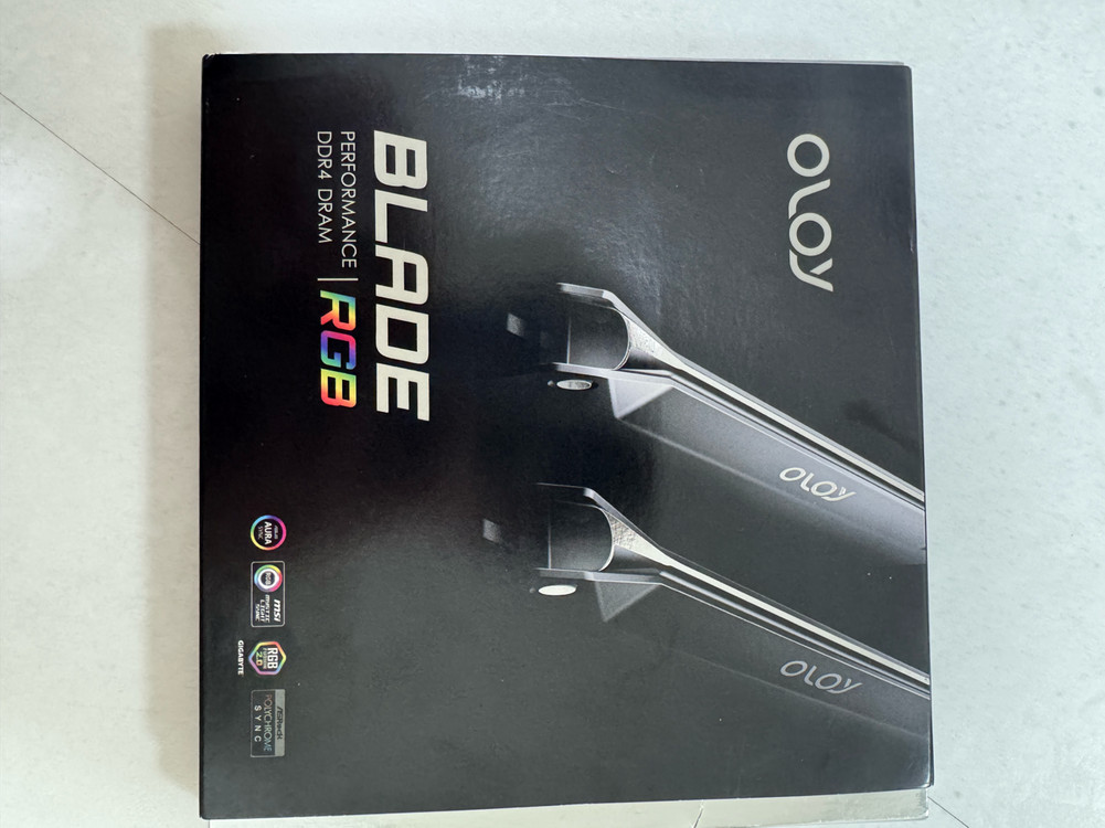 OLOy Blade RGB DDR4 램 메모리 8gb*2개 16GB 4266MHz--1