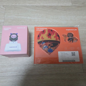 메이플스토리 Gs25 용사라면 핑크빈타이머&스토퍼 판매합니다