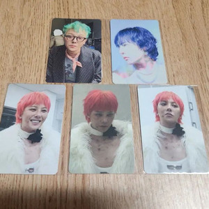 지드래곤 GD 포토카드 5장 세트 (알라딘특전) 이미지