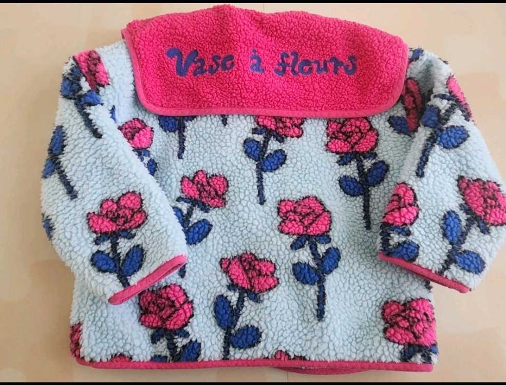 (택포)베베베베 로즈 덤블 리버시블 점퍼 M사이즈--1