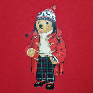 폴로 베어 2024 POLO 랄프로렌 QR 기모 맨투맨 긴팔티