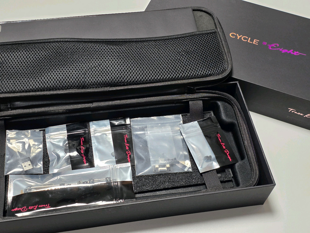 TKD CYCLE8(싸이클8) 유무선 풀알루미늄 커스텀 키보드--2