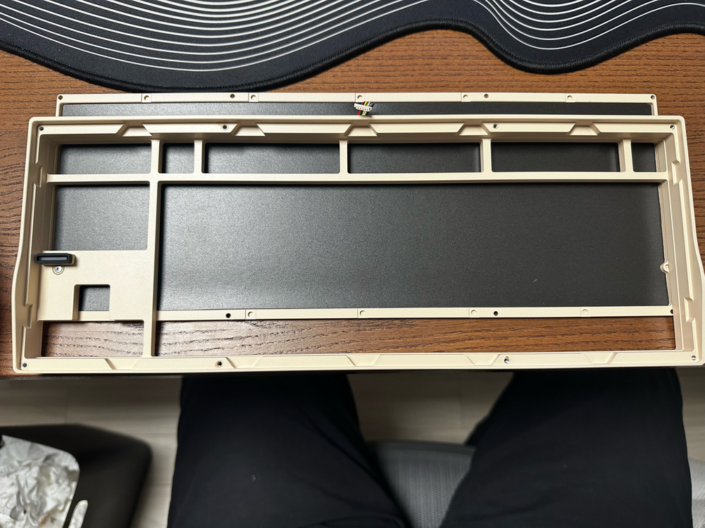 QK80 WK 키보드 밀키 화이트 (스프레이 코트)--2