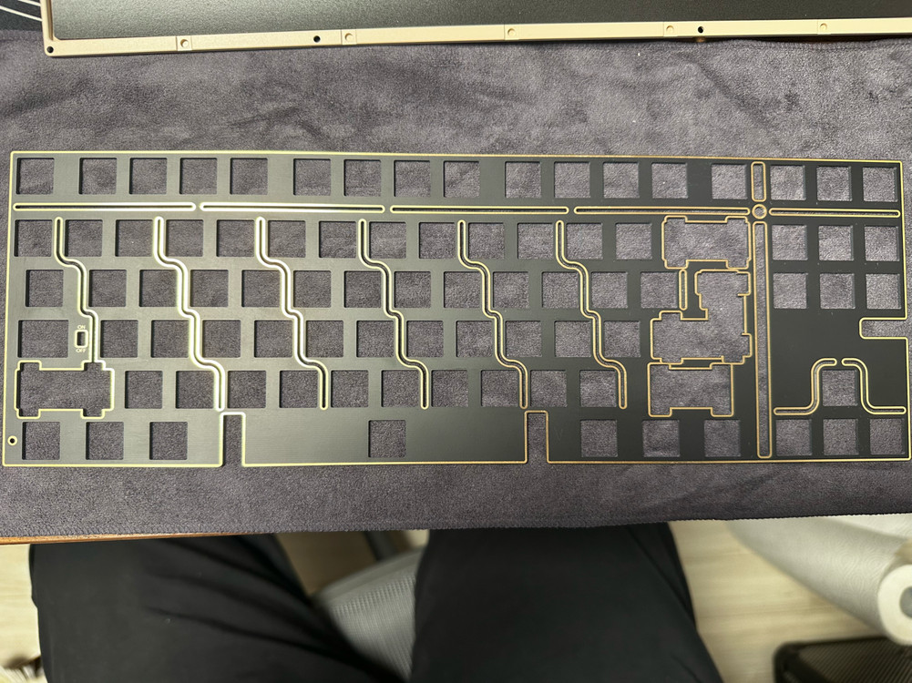 QK80 WK 키보드 밀키 화이트 (스프레이 코트)--5