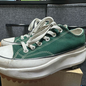 컨버스 운동화 런스타 척테일러 그린 230