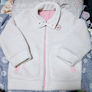 아동 160호 뉴발란스 키즈 리버시블 양면 경량패딩 후리스 점퍼