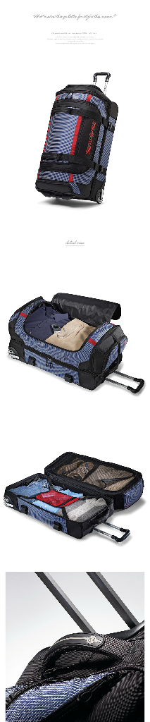 샘소나이트 립스탑 롤링 캐리어--1