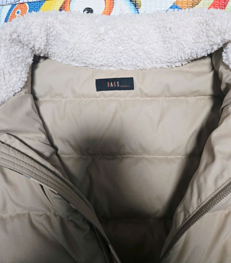 아동 140호 닥스 키즈 오리털 경량패딩 점퍼 이미지