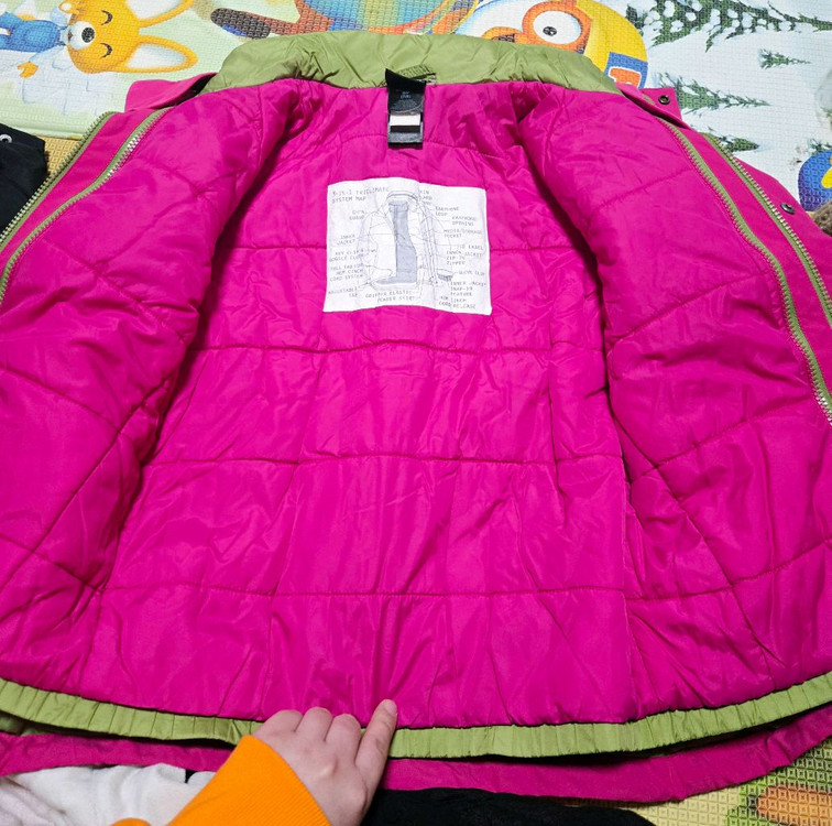 아동 140호 뉴발란스 노스페이스 키즈 리버시블 양면 점퍼 경량패딩 바람막이점퍼--3