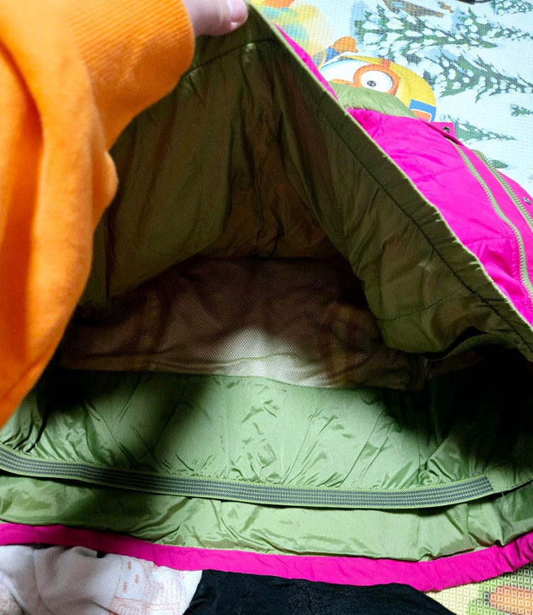 아동 140호 뉴발란스 노스페이스 키즈 리버시블 양면 점퍼 경량패딩 바람막이점퍼--4