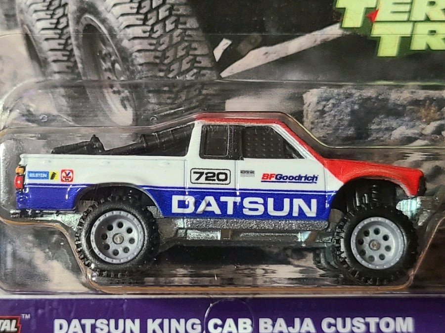 핫휠 프리미엄 닷선 킹 캡 바자 커스텀 미개봉--1