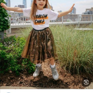 새상품 수입스커트 6-8세