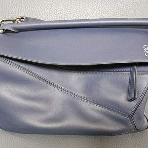 로에베 네이비 라지 토드백(새거)