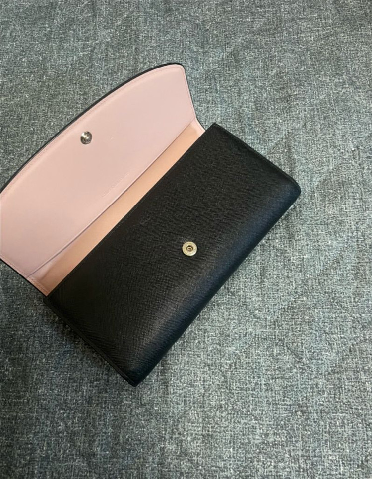 정품)루이까또즈 장지갑 블핑--1