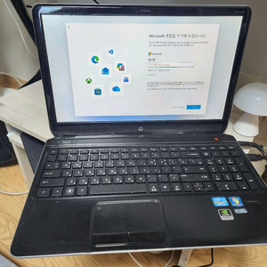 HP 노트북 Windows 7 i5 GeForce GT 520M 이미지