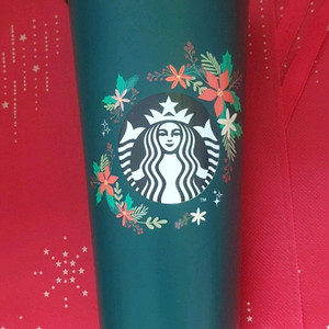 스타벅스 20 홀리데이 리스 투고 텀블러 이미지