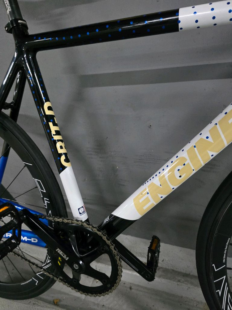 2025 엔진11 Crit-D 블루스킨 SS급 픽시자전거 판매합니다--5