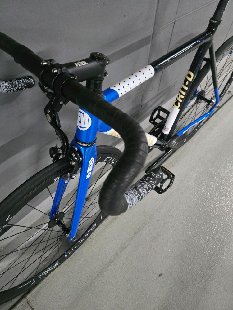 2025 엔진11 Crit-D 블루스킨 SS급 픽시자전거 판매합니다--8