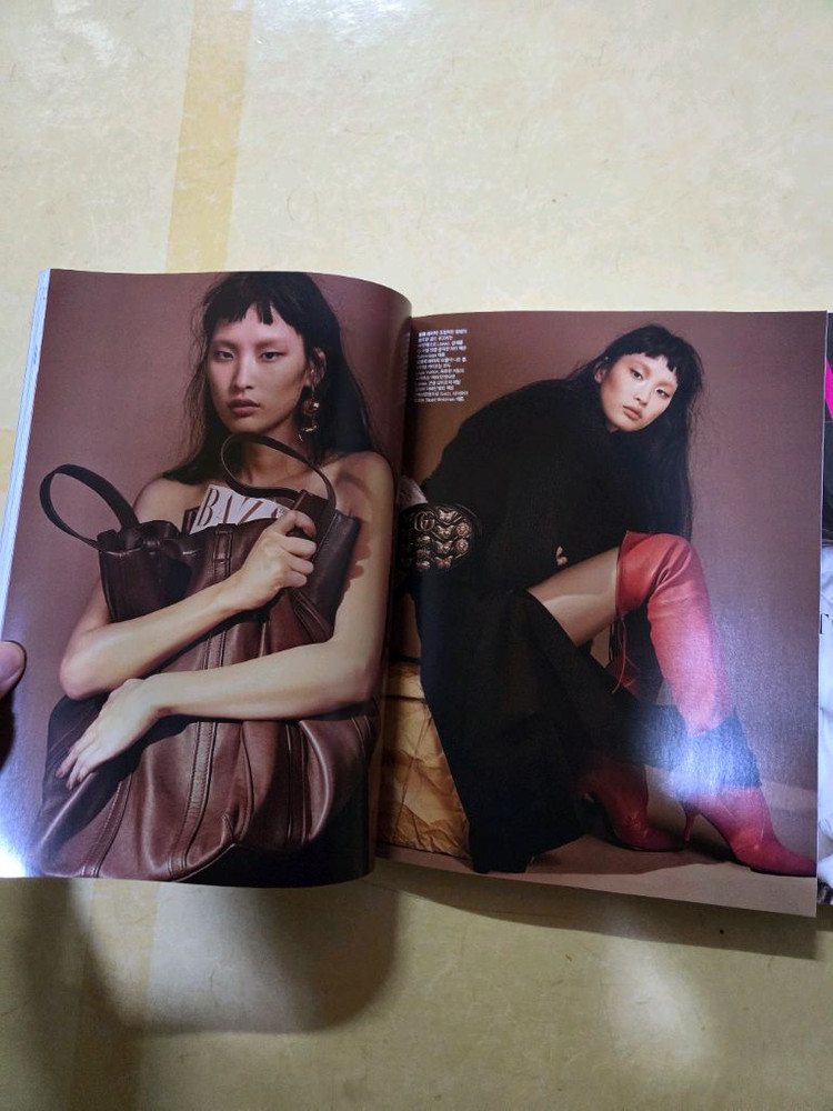 하퍼스바자 패션잡지 (우측 판매완료)--2