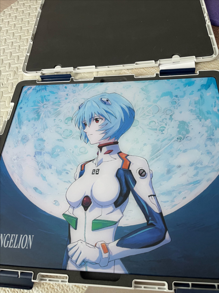 월핵 sp-005 에반게리온 콜라보 유리패드 팝니다--1