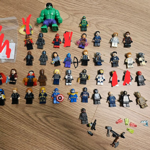 레고 마블 어벤져스 미니피규어 세트