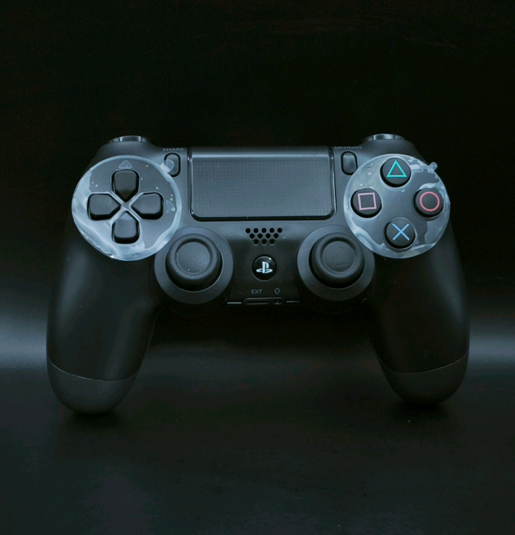 SONY플스4, PS4 정품 듀얼쇼크4 제트블랙 무선 컨트롤러--1