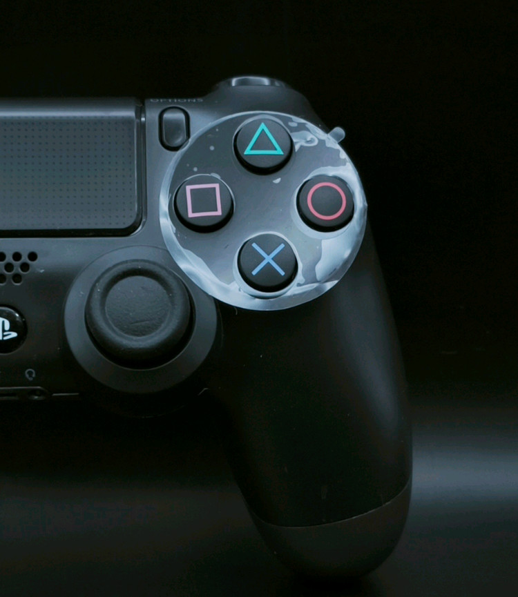 SONY플스4, PS4 정품 듀얼쇼크4 제트블랙 무선 컨트롤러--3