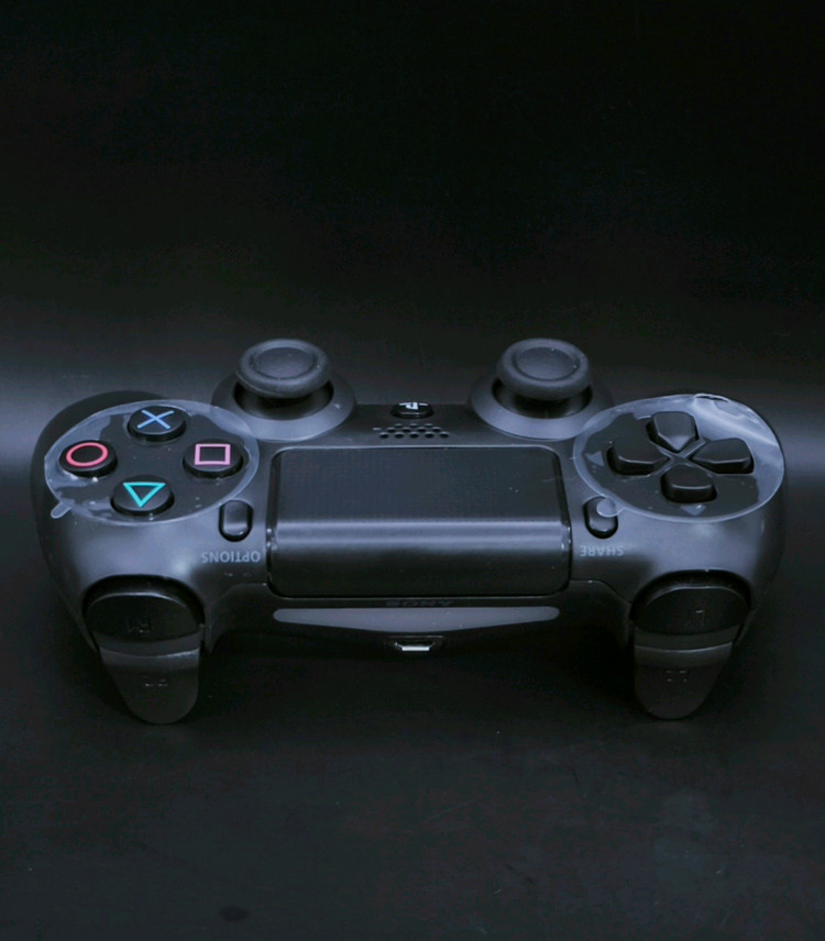 SONY플스4, PS4 정품 듀얼쇼크4 제트블랙 무선 컨트롤러--5