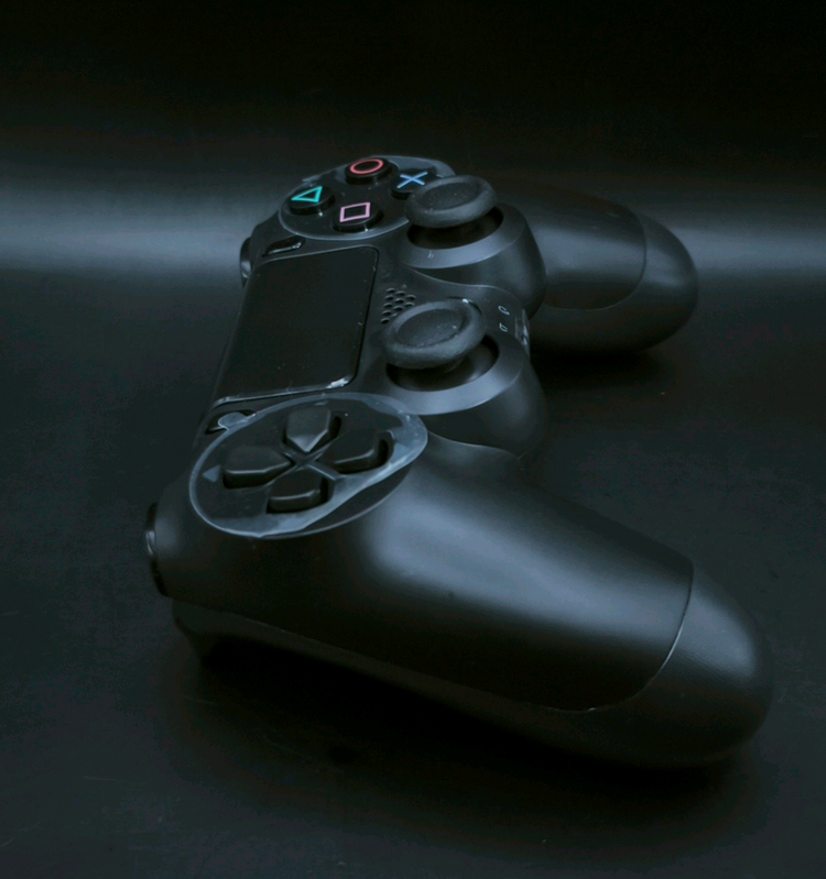 SONY플스4, PS4 정품 듀얼쇼크4 제트블랙 무선 컨트롤러--7