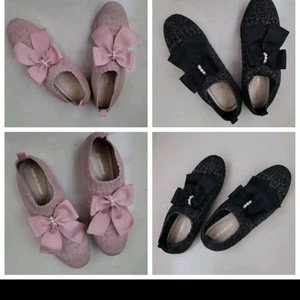 235~240) 질바이질스튜어트 러블리 진주리본단화 두 켤레 일괄