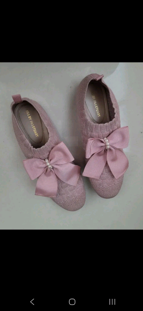 235~240) 질바이질스튜어트 러블리 진주리본단화 두 켤레 일괄--1