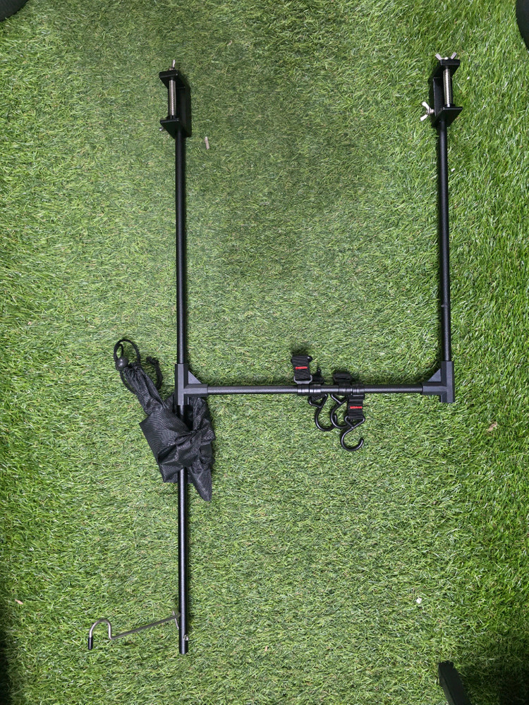 새상품 캠핑 테이블 랙 행어 팩망치포함--6