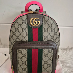 (구찌)오피디아 여성 스몰 핑크 백팩*매우깨끗하고 예뻐요*